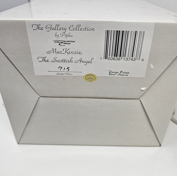 Pipka The Gallery Collection MacKenzie The Scottish Angel #13743 - Picture 8 of 8